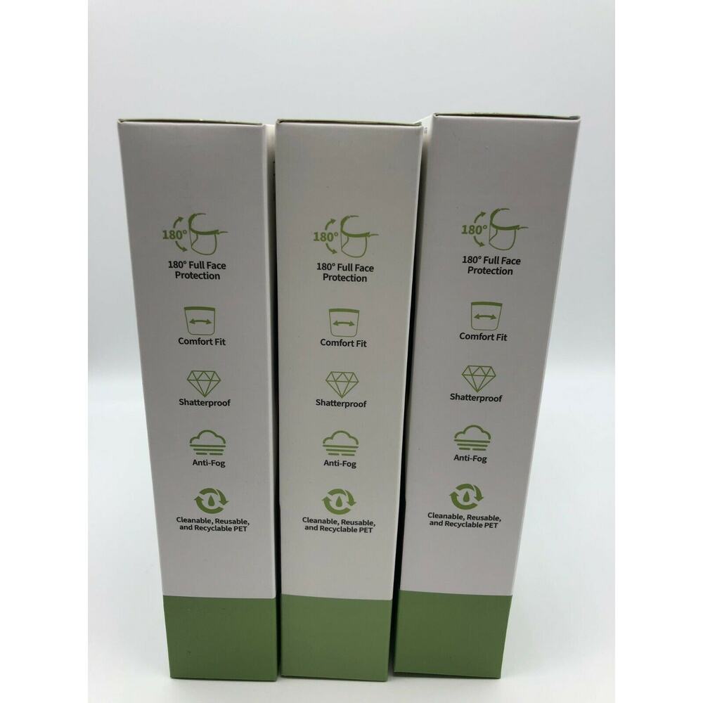 FLTR Pure Protection Anti-Fog Face Shields 10-pack Barrier Comfort Lot of 3 - Picture 3 of 12